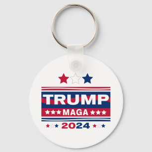 TRUMP~MAGA~2024 NYCKELRING