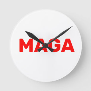 Trump Maga 2024 Rund Klocka