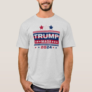 TRUMP~MAGA~2024 T SHIRT