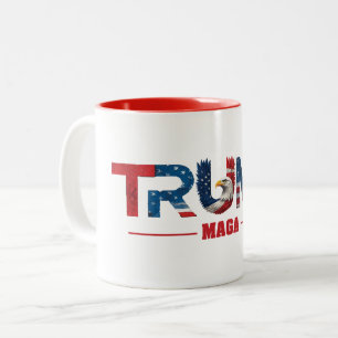 TRUMP MAGA 2024 Två-Tonad MUGG