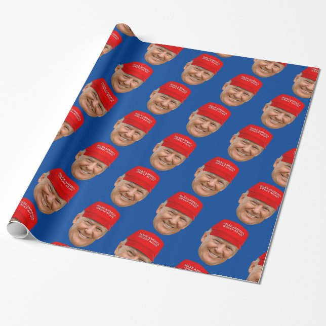 TRUMP MAGA-jul Presentpapper (Utrullad)