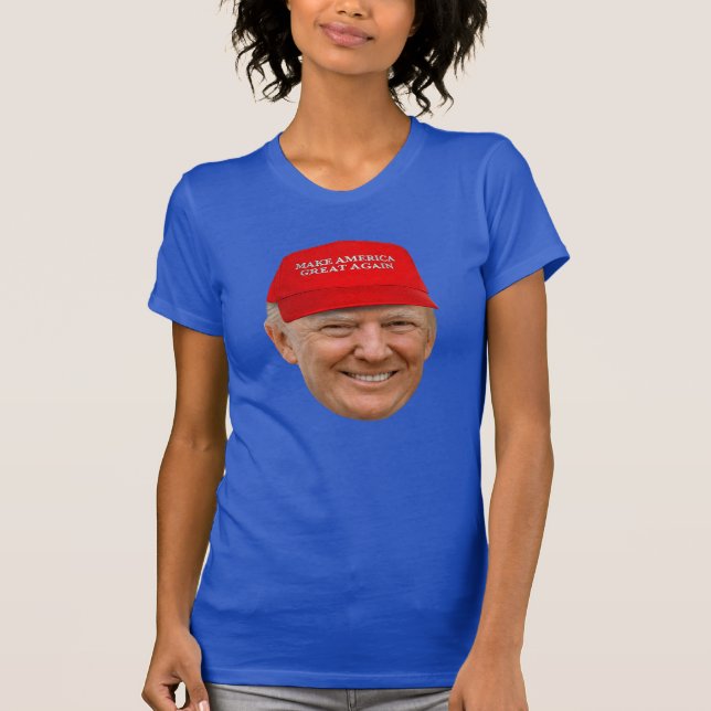TRUMP MAGA-jul T Shirt (Framsida)