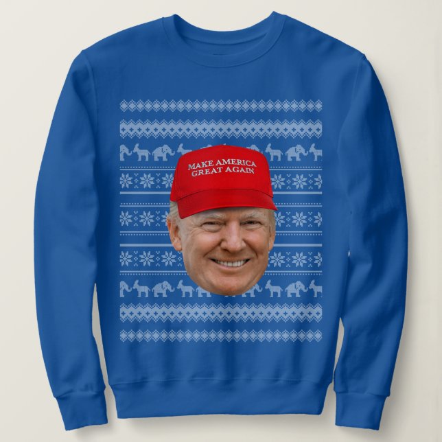 TRUMP MAGA-jul T Shirt (Design framsida)