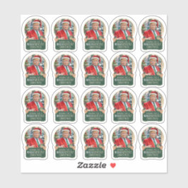 Trump MAGA-nificent jul Vinyl Stickers Klistermärken