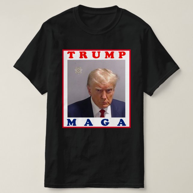 TRUMP MAGA T SHIRT (Design framsida)