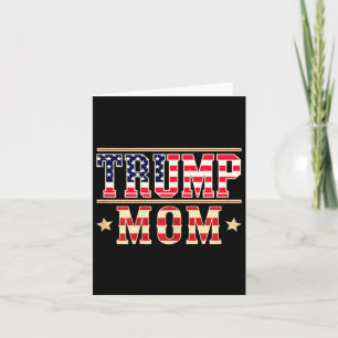 Trump Mamma Glad mors dag Konservativ Mamma Amerik Kort