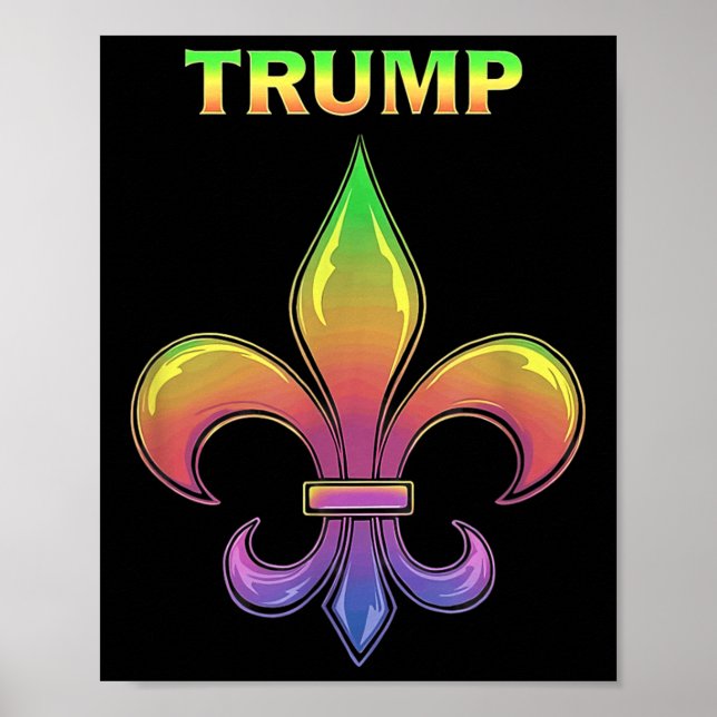 Trump Mardis Gras _1 Poster (Framsidan)