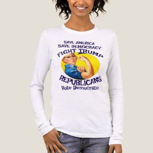 Trump Masturbation Senator Kongressledamot MAGA Tå T Shirt