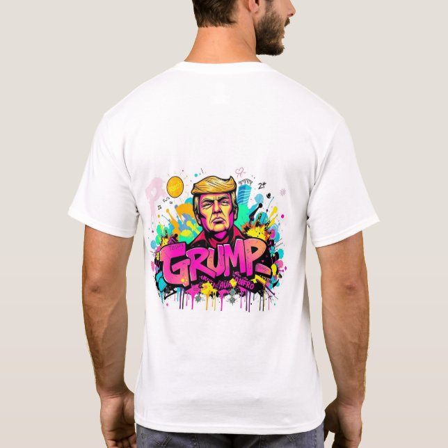 Trump McDonalds shirt T (Baksida)