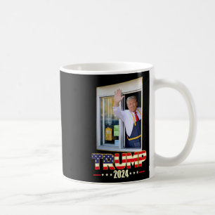 Trump med Mc Donald Trump-arbetskraft Rösta på Tru Kaffemugg