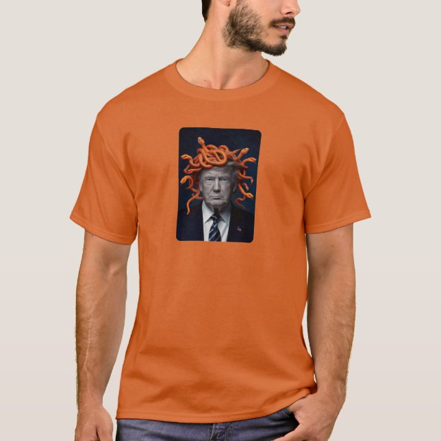 Trump Medusa T-Shirt (Framsida)