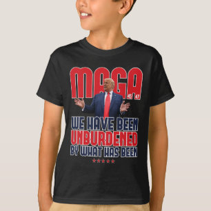Trump Mega 2024 47th President Oburdened Meme Des T Shirt