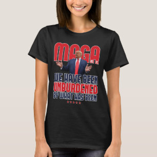 Trump Mega 2024 47th President Oburdened Meme Des T Shirt