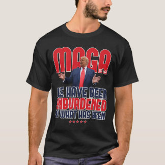 Trump Mega 2024 47th President Oburdened Meme Des T Shirt