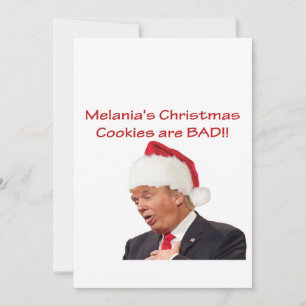 Trump, Melanias julkakor är BAD! Julkort