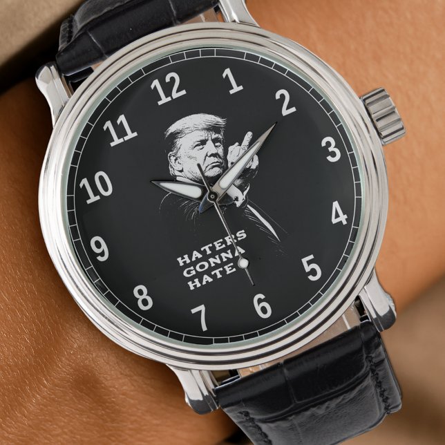 Trump Mellanstick 2026 Meme Rolig Armbandsur (Skapare uppladdad)