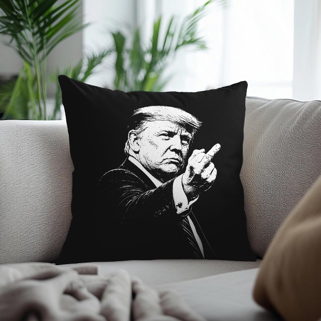 Trump Mellanstick 2026 Meme Rolig Kudde (Skapare uppladdad)