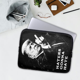 Trump Mellanstick 2026 Meme Rolig Laptop Fodral