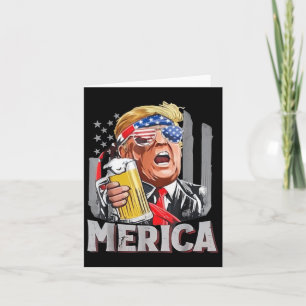 Trump Merica gör 4:e juli Underbar igen Manar Drin Kort