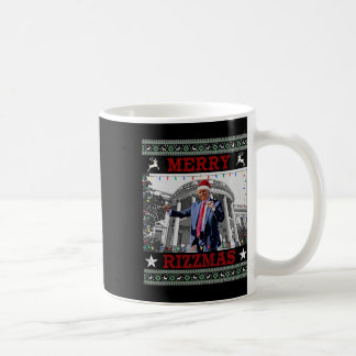 Trump Merrry Rizzmas Funny Humous Trump Dance Ch Kaffemugg
