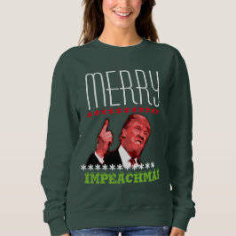Trump Merry Impeachmas Sweater T Shirt