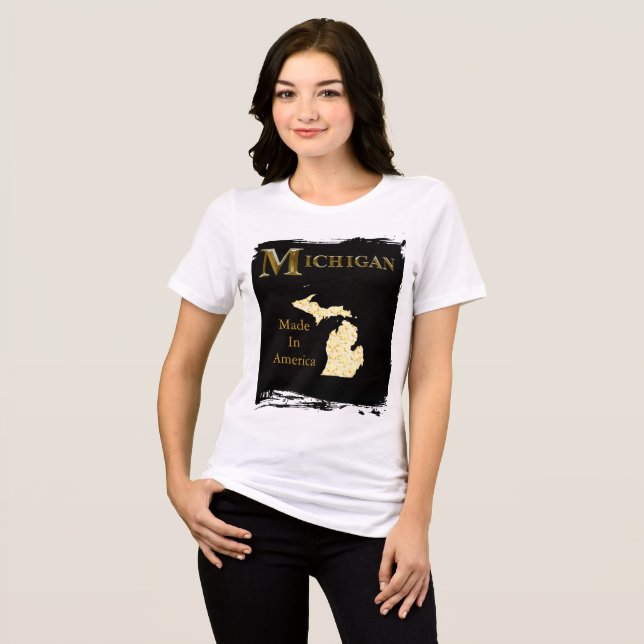 TRUMP  MICHIGAN WATCH T SHIRT (Framsida Full)