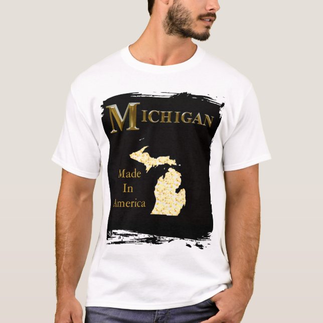 TRUMP  MICHIGAN WATCH T SHIRT (Framsida)