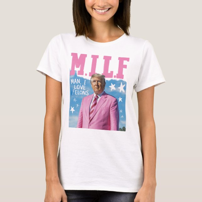 Trump MILF Shirt - Kvinnor T Shirt (Framsida)