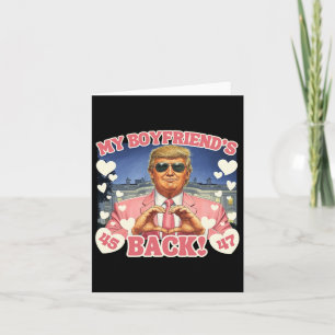 Trump Min Boyväns Ck Valentines day Rosa 45 47 Kort