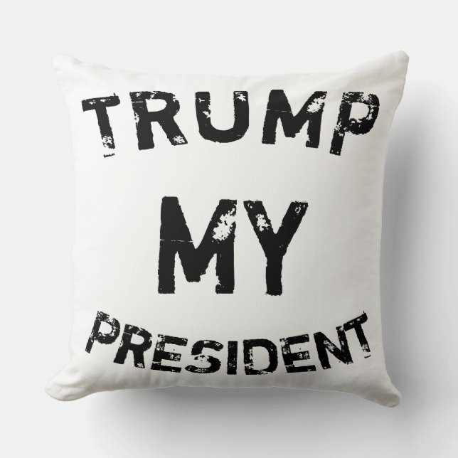 Trump Min ordförande Kudde (Framsida)