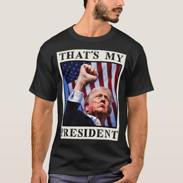 Trump Min president Trump Assasasation T-Shirt (Framsida)