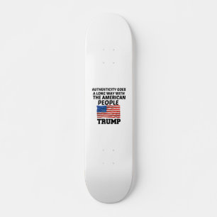 TRUMP MINI SKATEBOARD BRÄDA 18,5 CM