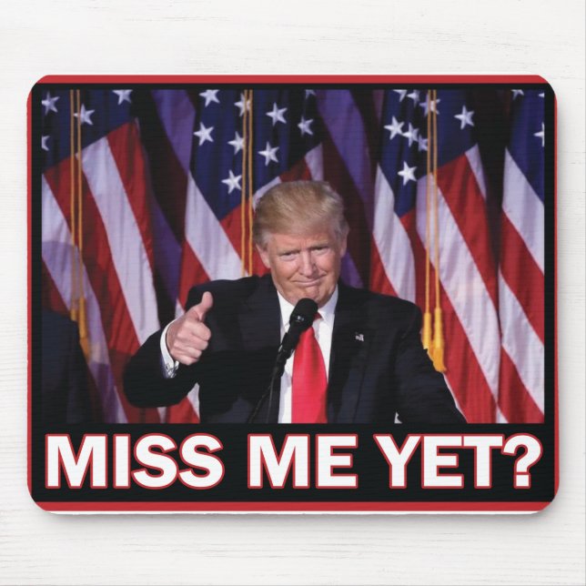 Trump miss Me ännu Musmatta (Framsidan)