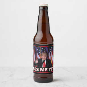 Trump - miss Me ännu Ölflaska Etikett