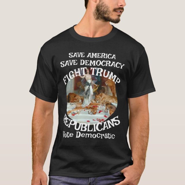 Trump Mjölkpriser T Shirt (Framsida)