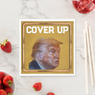 Trump Mörkläggning Pappersserviett Pappersservett