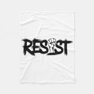 Trump motstå Trump protest anti politisk protest Fleecefilt