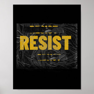 Trump motstå Trump protest anti politisk protest Poster