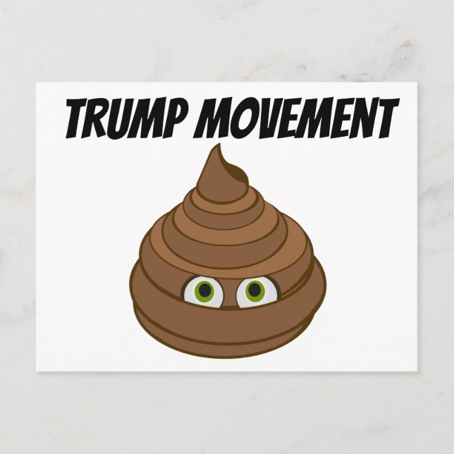 Trump Movement Vykort (Framsida)
