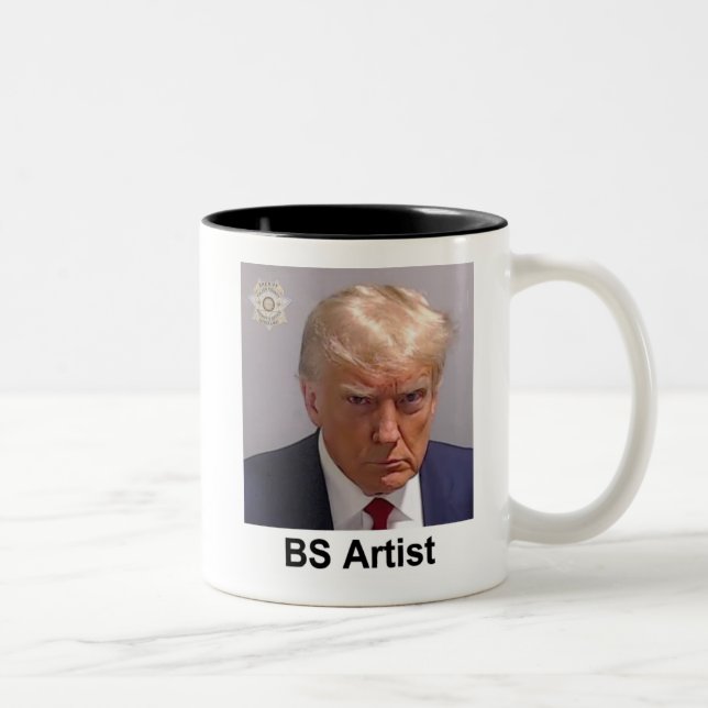 Trump Mugg "BS Artist"-mugdump (Höger)