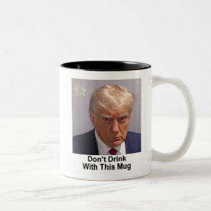 Trump Mugg "drick inte med det här Mugg"