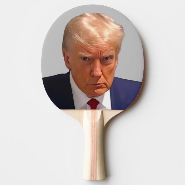 Trump Mugg Pingisracket (Framsidan)