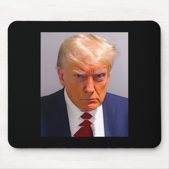 Trump Mugg Shot 1 Musmatta (Framsidan)