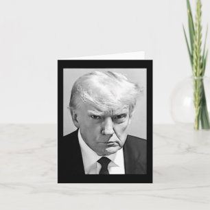 Trump Mugg Shot - Donald Trump Mugg Shot Kort