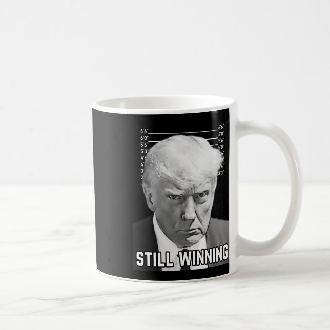 Trump Mugg Shot - fortfarande vinnande Shirt (Höger)