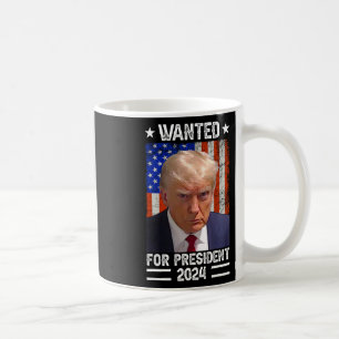 Trump Mugg-slang som önskas för USA President 2024 Kaffemugg