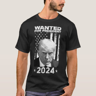 Trump Mugg-slang som önskas för USA President 2024 T Shirt