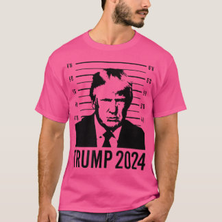 Trump Mugshot 2024 President T Shirt