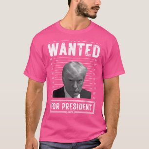 Trump Mugshot Aldrig Överlämnande 2024 T Shirt