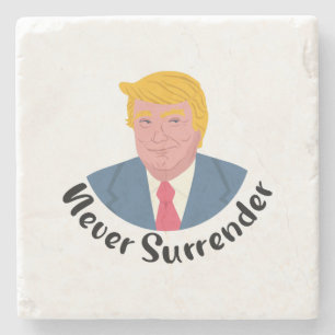 Trump Mugshot Aldrige Överge Stenunderlägg